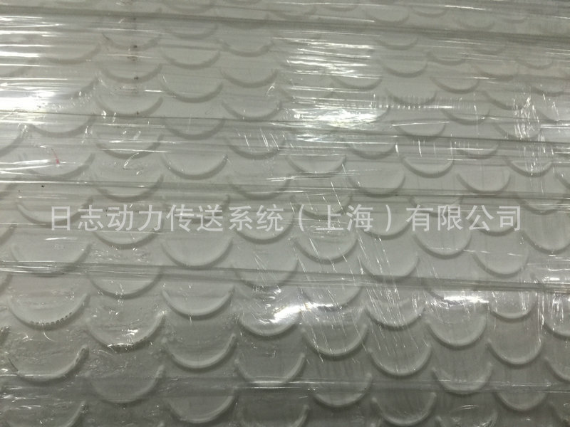 PVC輸送色 白色月牙紋 食品級887149 Nonex E