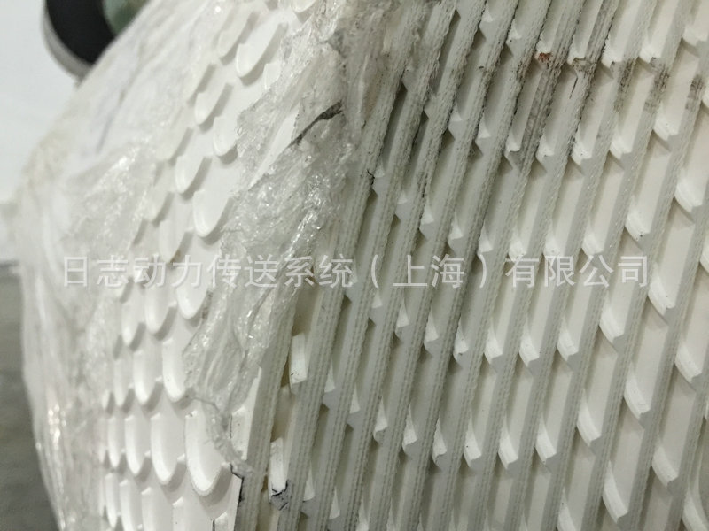 PVC輸送色 白色月牙紋 食品級887149 Nonex E